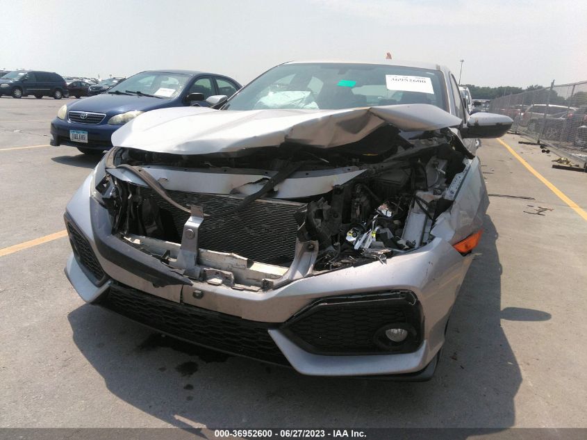 2018 HONDA CIVIC HATCHBACK SPORT - SHHFK7H48JU220444