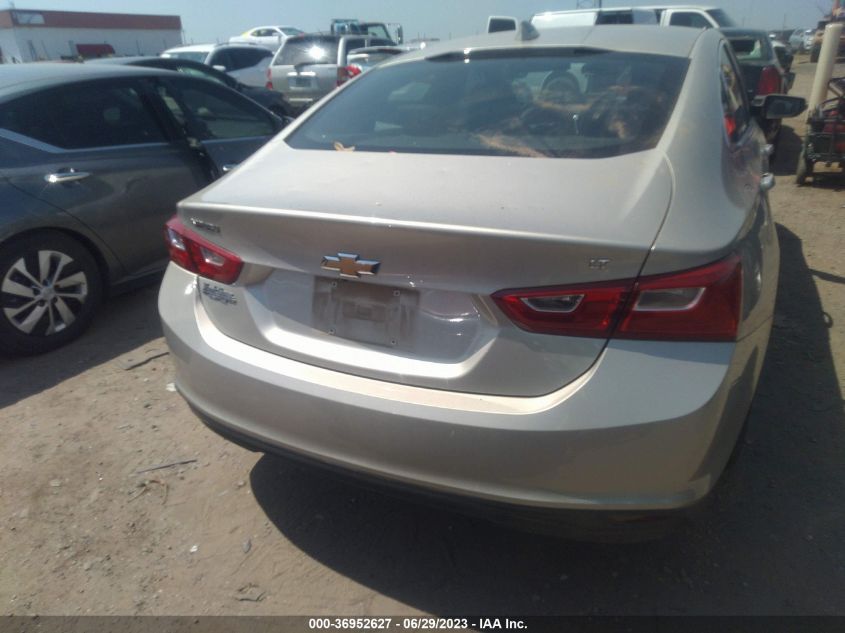 2016 CHEVROLET MALIBU LT - 1G1ZE5ST1GF323437