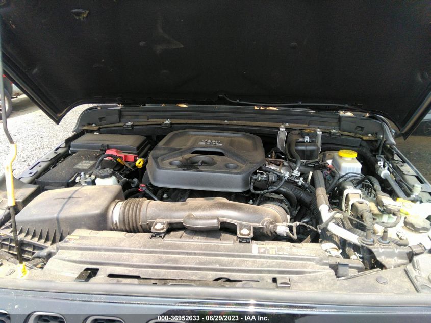 2021 JEEP WRANGLER UNLIMITED SAHARA - 1C4HJXEN2MW506509