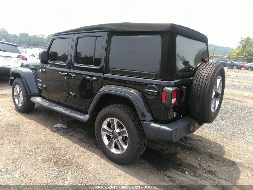 2021 JEEP WRANGLER UNLIMITED SAHARA - 1C4HJXEN2MW506509
