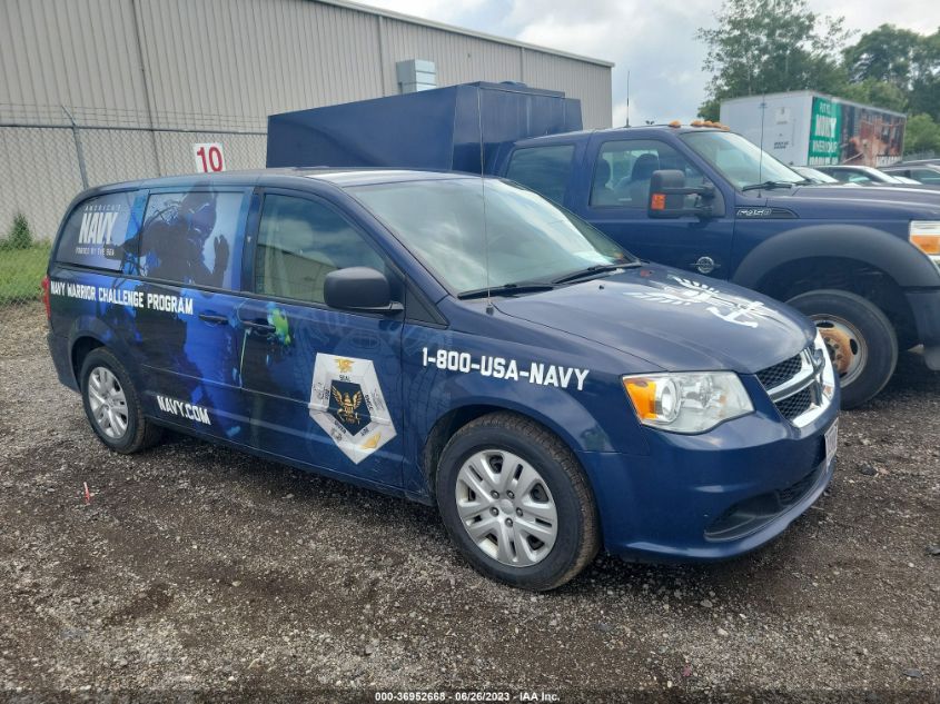 2016 DODGE GRAND CARAVAN SE - 2C4RDGBG0GR122470