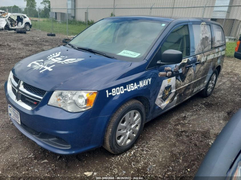 2016 DODGE GRAND CARAVAN SE - 2C4RDGBG0GR122470