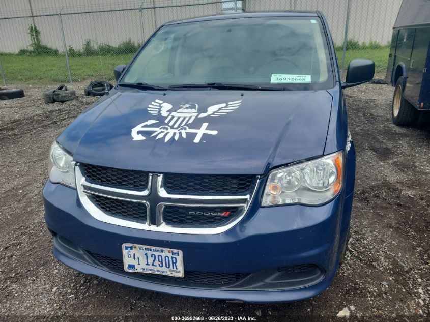 2016 DODGE GRAND CARAVAN SE - 2C4RDGBG0GR122470