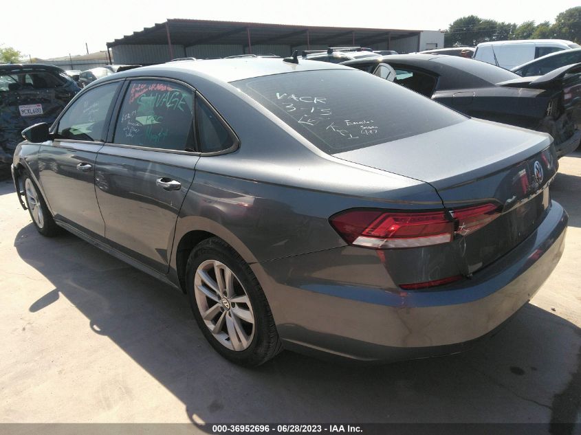 2021 VOLKSWAGEN PASSAT 2.0T S - 1VWAA7A35MC010284