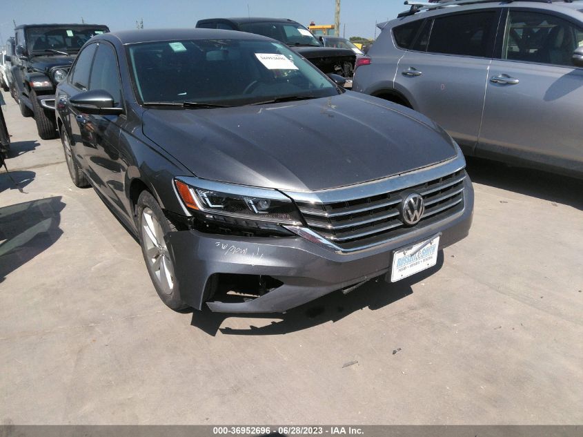 2021 VOLKSWAGEN PASSAT 2.0T S - 1VWAA7A35MC010284