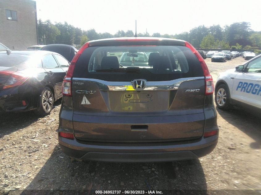 2015 HONDA CR-V LX - 5J6RM4H34FL044456