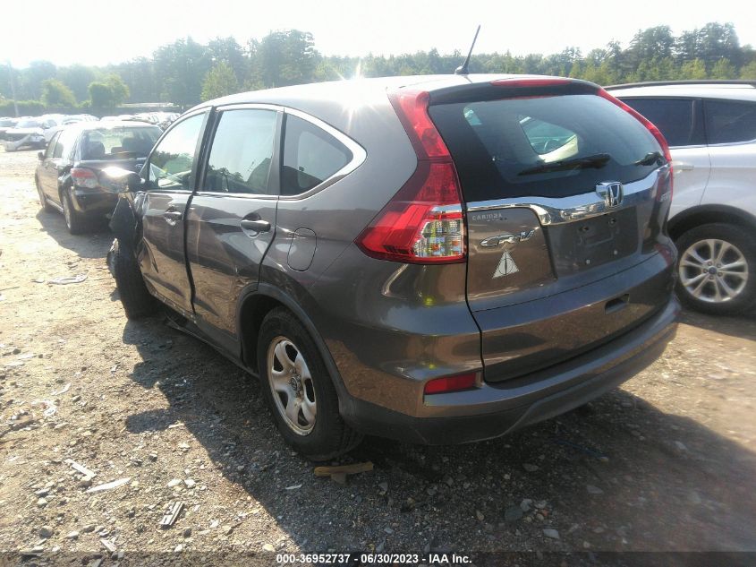 2015 HONDA CR-V LX - 5J6RM4H34FL044456