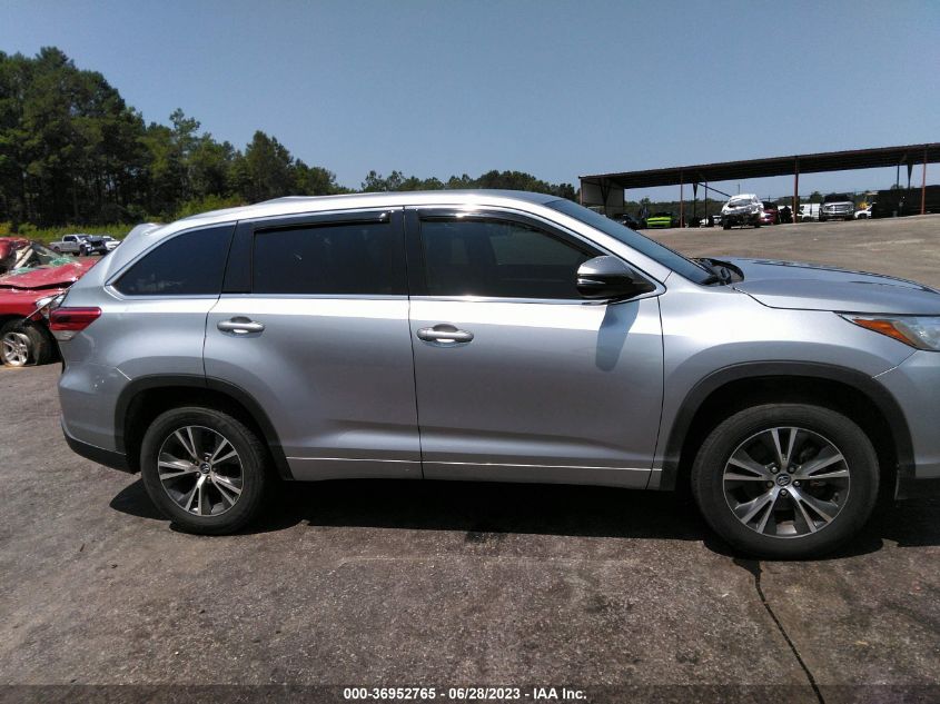 2017 TOYOTA HIGHLANDER LE - 5TDZZRFHXHS215568