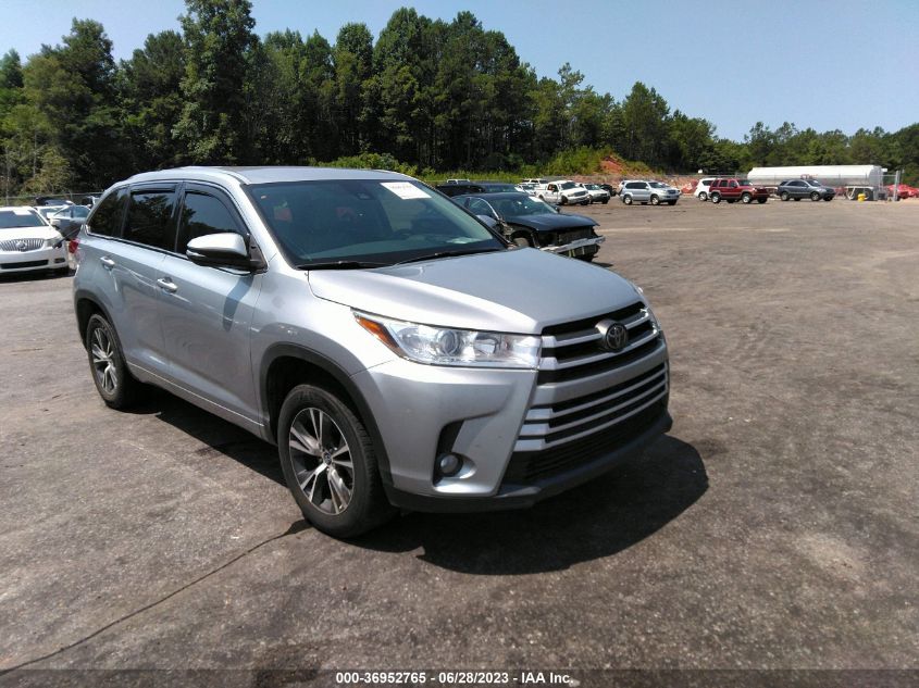 2017 TOYOTA HIGHLANDER LE - 5TDZZRFHXHS215568