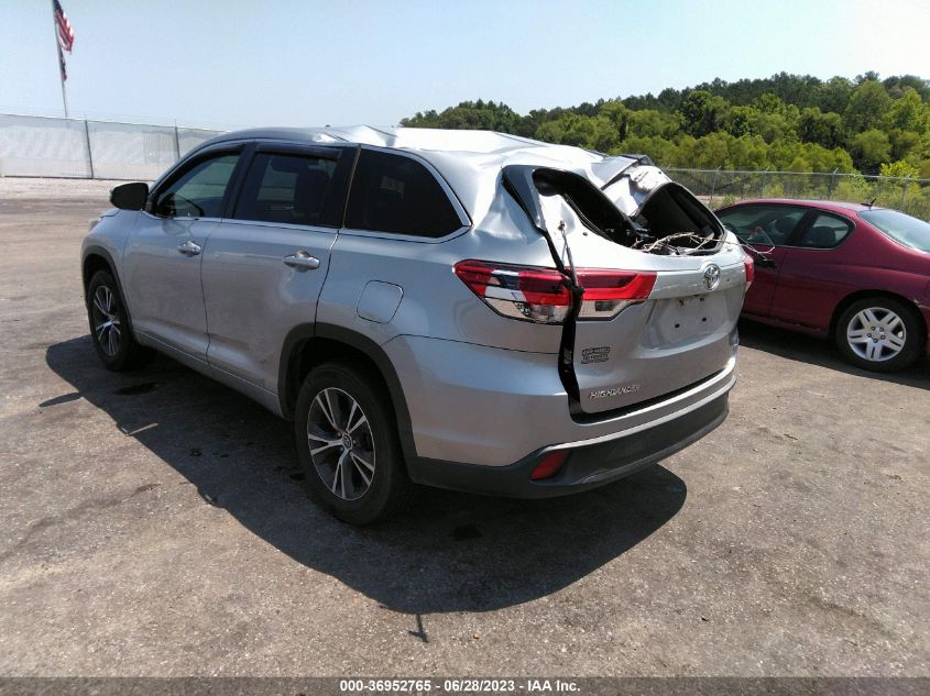 2017 TOYOTA HIGHLANDER LE - 5TDZZRFHXHS215568