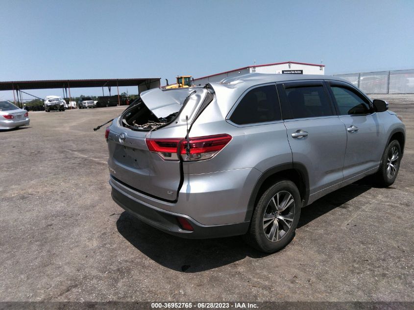 2017 TOYOTA HIGHLANDER LE - 5TDZZRFHXHS215568