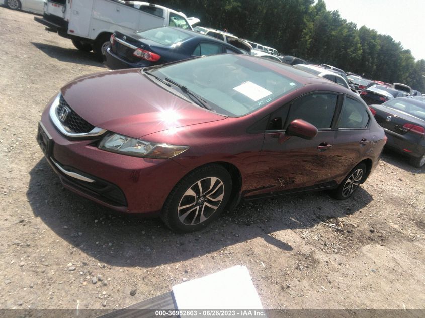 2014 HONDA CIVIC EX - 19XFB2F86EE232338