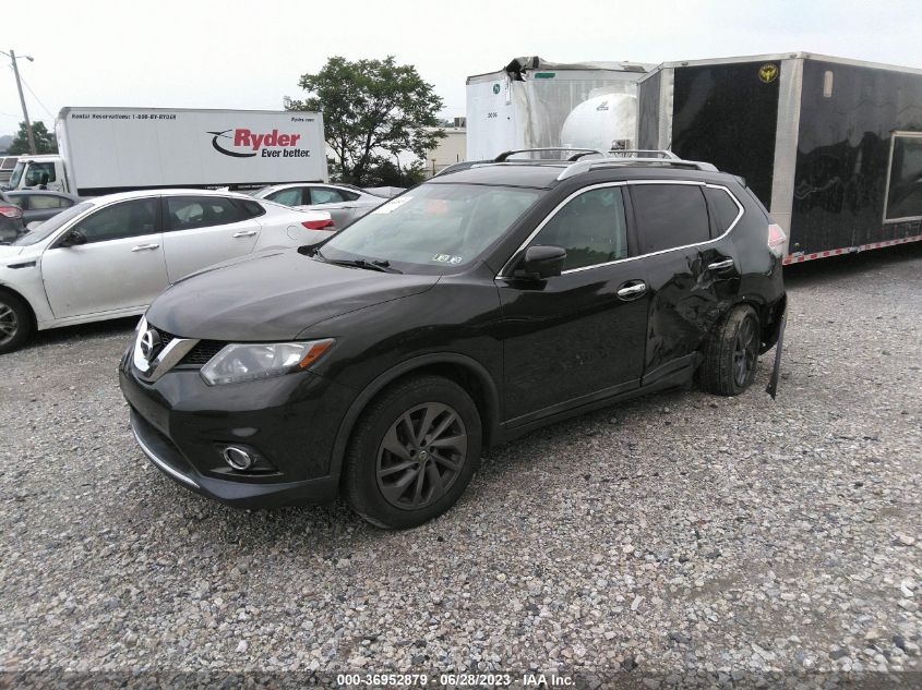 2016 NISSAN ROGUE S/SL/SV - 5N1AT2MV2GC778849
