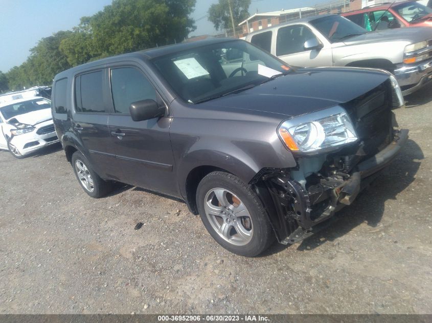 2015 HONDA PILOT EX - 5FNYF4H4XFB022534