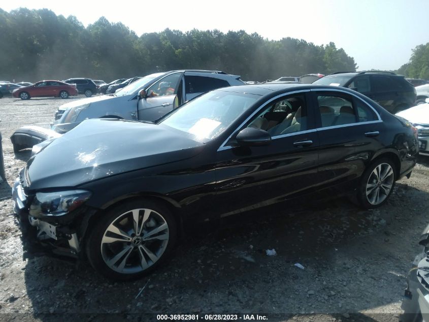2020 MERCEDES-BENZ C-CLASS C 300 - W1KWF8DB8LR594653