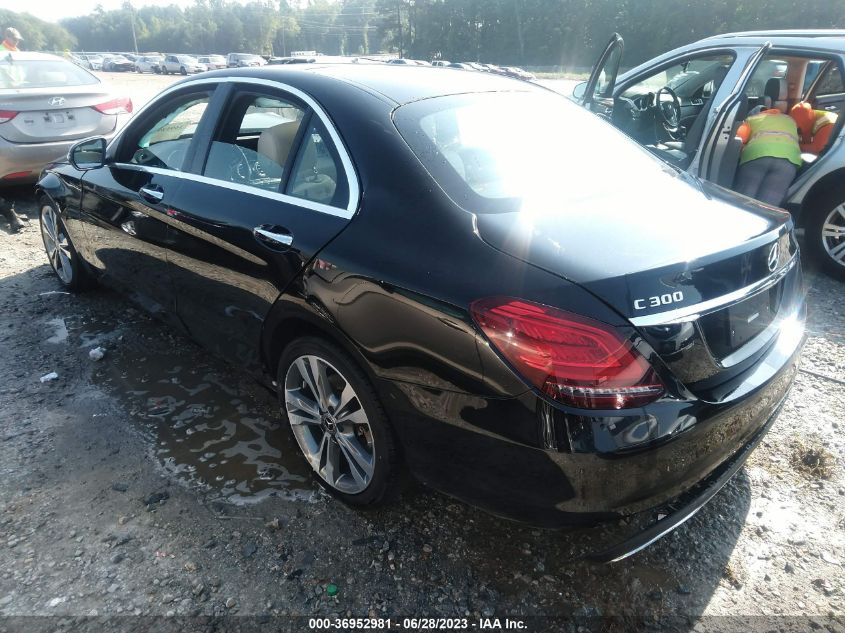 2020 MERCEDES-BENZ C-CLASS C 300 - W1KWF8DB8LR594653