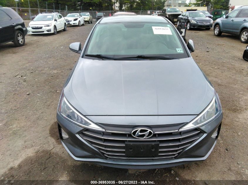 2019 HYUNDAI ELANTRA SE - KMHD74LF7KU810043