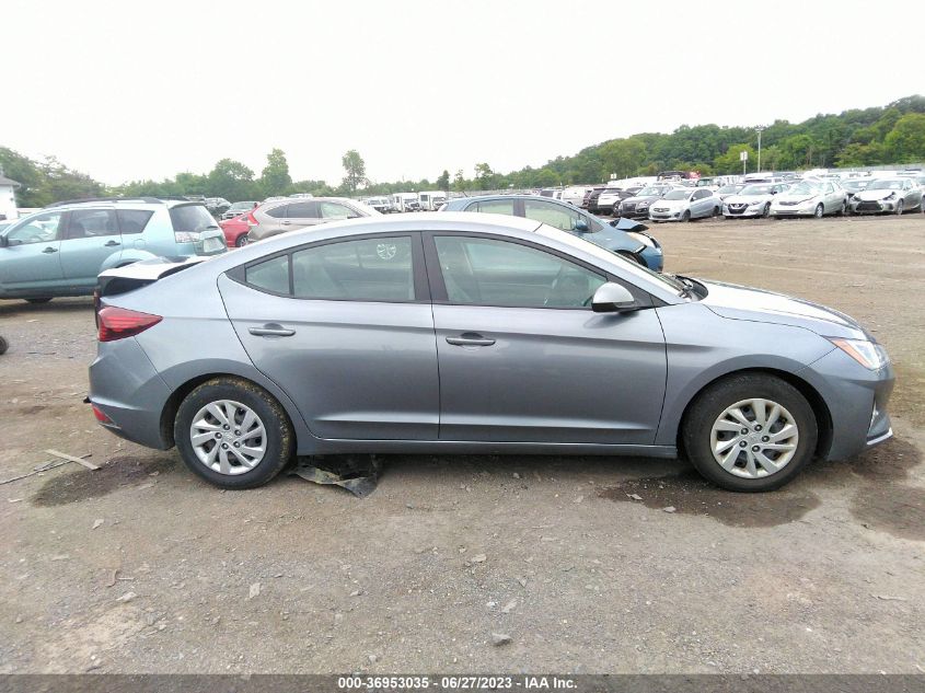 2019 HYUNDAI ELANTRA SE - KMHD74LF7KU810043