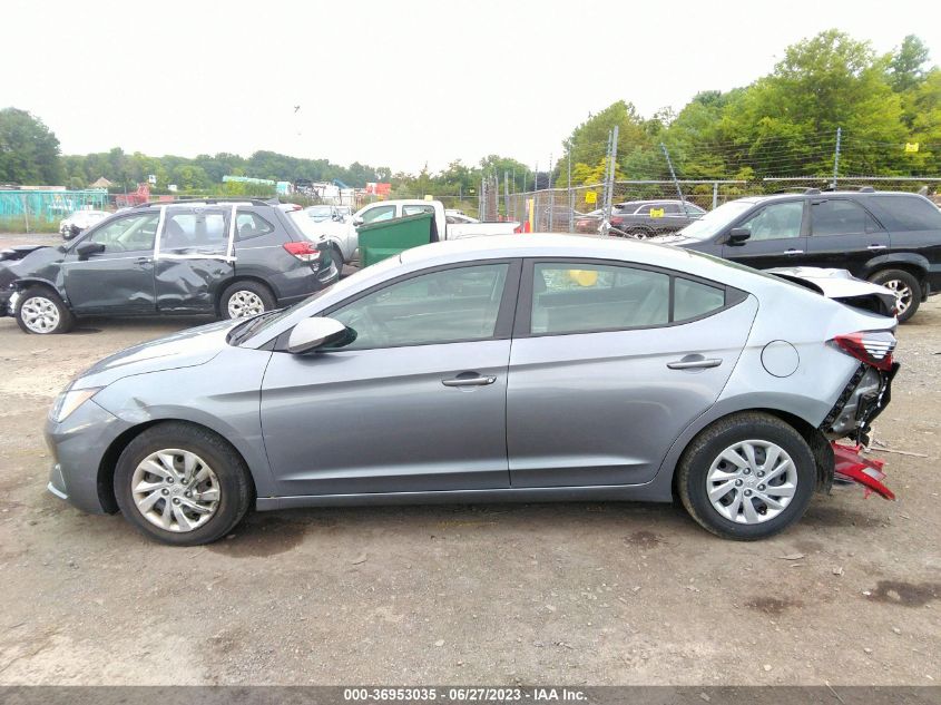 2019 HYUNDAI ELANTRA SE - KMHD74LF7KU810043