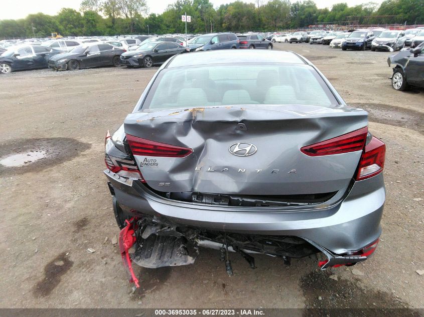 2019 HYUNDAI ELANTRA SE - KMHD74LF7KU810043