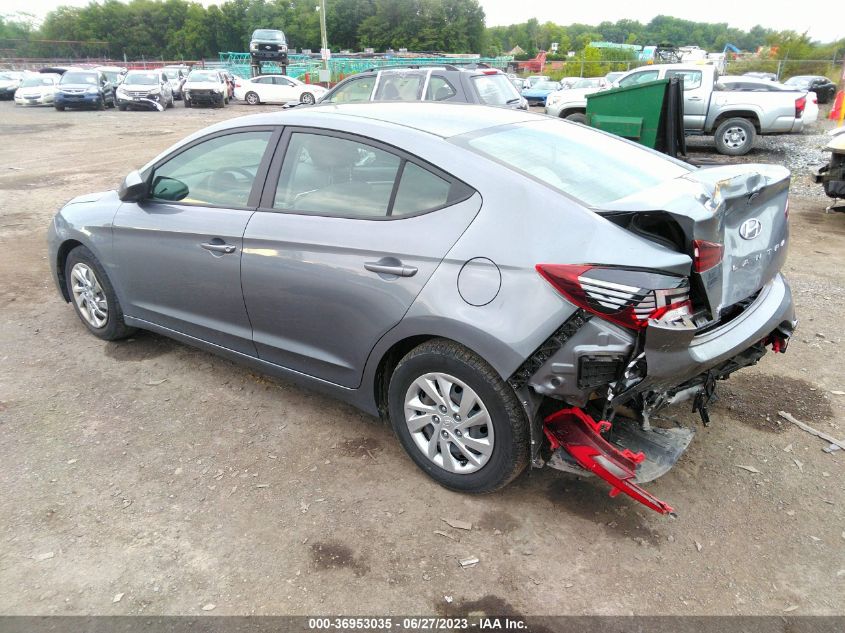 2019 HYUNDAI ELANTRA SE - KMHD74LF7KU810043