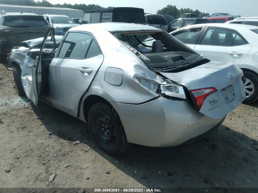 2014 TOYOTA COROLLA L/LE/S/S PLUS/LE PLUS - 5YFBURHE0EP033076
