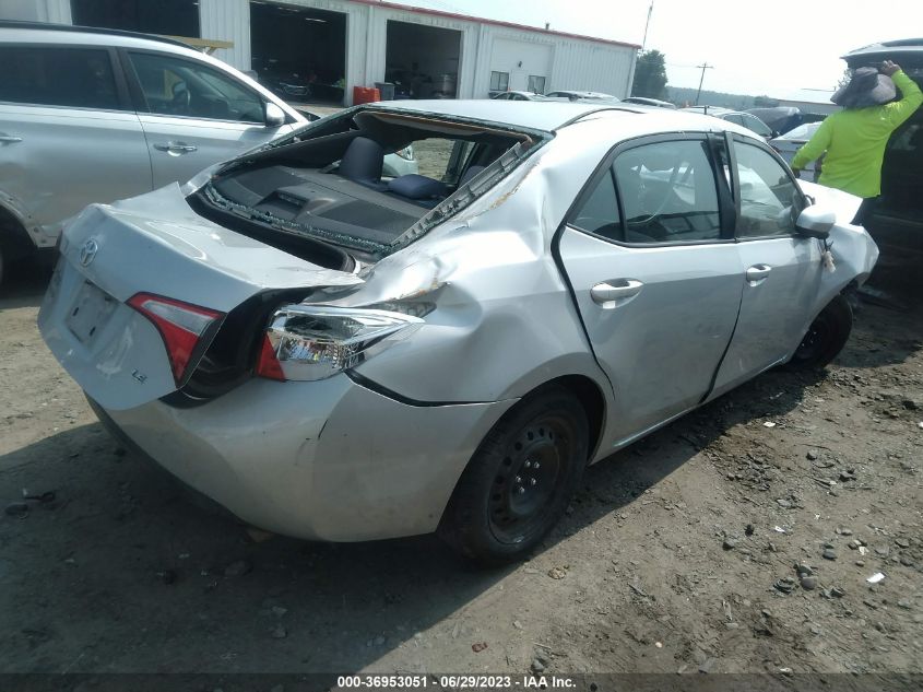 2014 TOYOTA COROLLA L/LE/S/S PLUS/LE PLUS - 5YFBURHE0EP033076