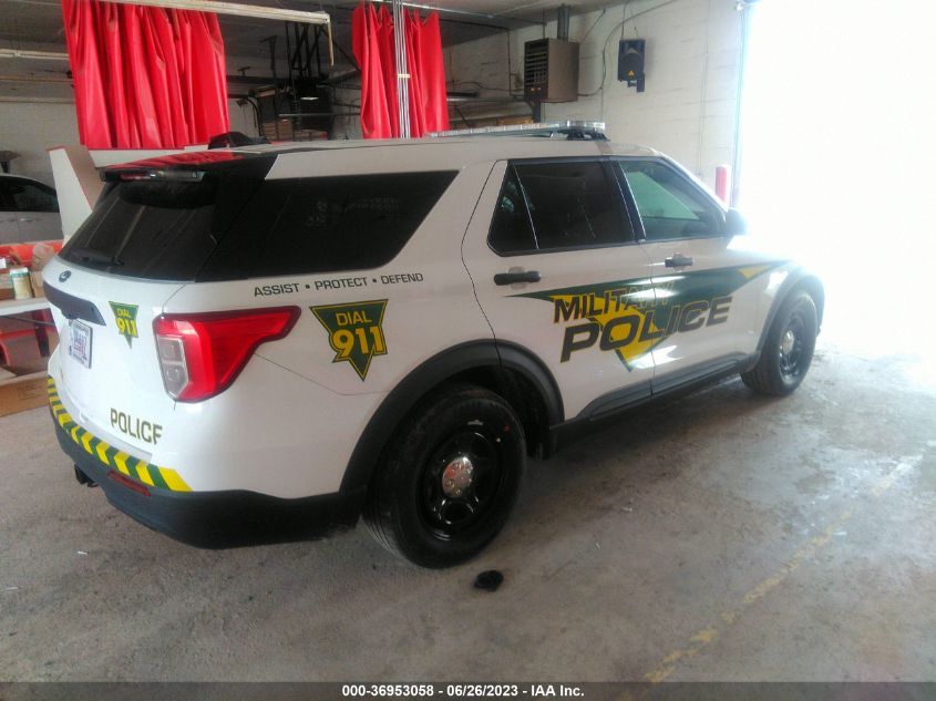 2022 FORD POLICE INTERCEPTOR 1FM5K8AB7NGC22754