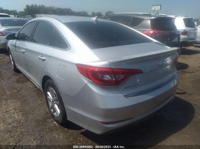 2016 HYUNDAI SONATA 2.4L SE - 5NPE24AF2GH374505