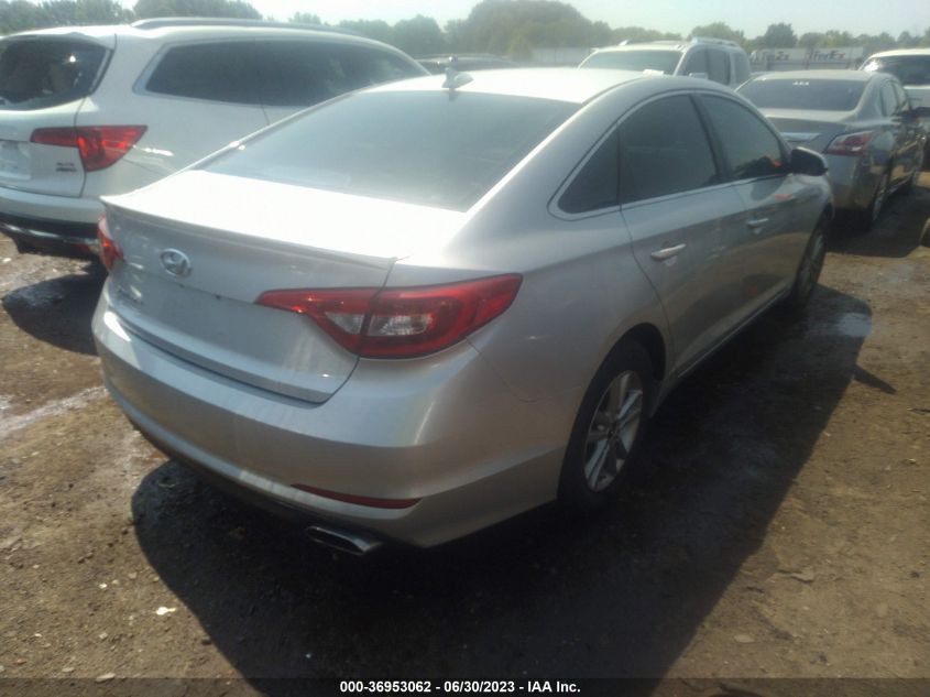 2016 HYUNDAI SONATA 2.4L SE - 5NPE24AF2GH374505