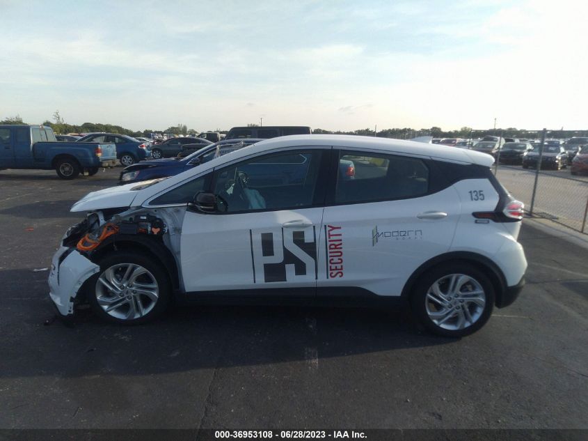 2022 CHEVROLET BOLT EV 1LT 1G1FW6S08N4125586