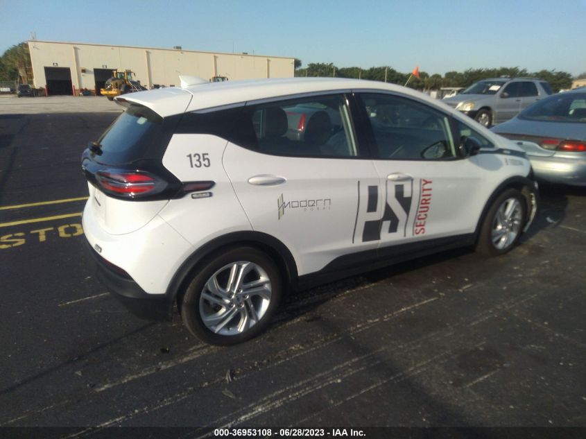 2022 CHEVROLET BOLT EV 1LT 1G1FW6S08N4125586