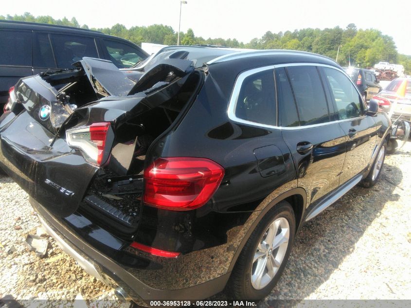 VIN 5UXTR7C59KLF32465 2019 BMW X3 no.4