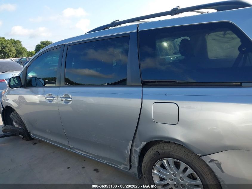 2015 TOYOTA SIENNA XLE/XLE AAS/LTD - 5TDYK3DC8FS670405