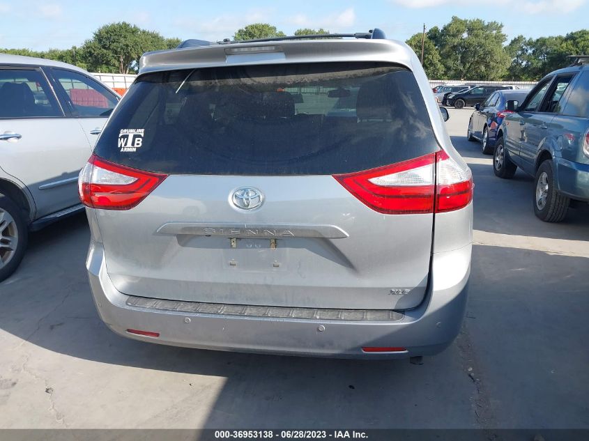 2015 TOYOTA SIENNA XLE/XLE AAS/LTD - 5TDYK3DC8FS670405