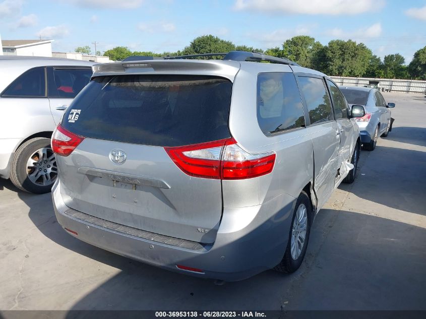 2015 TOYOTA SIENNA XLE/XLE AAS/LTD - 5TDYK3DC8FS670405