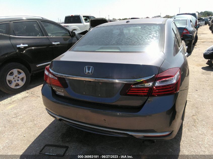 2016 HONDA ACCORD SEDAN EX-L - 1HGCR2F83GA005906