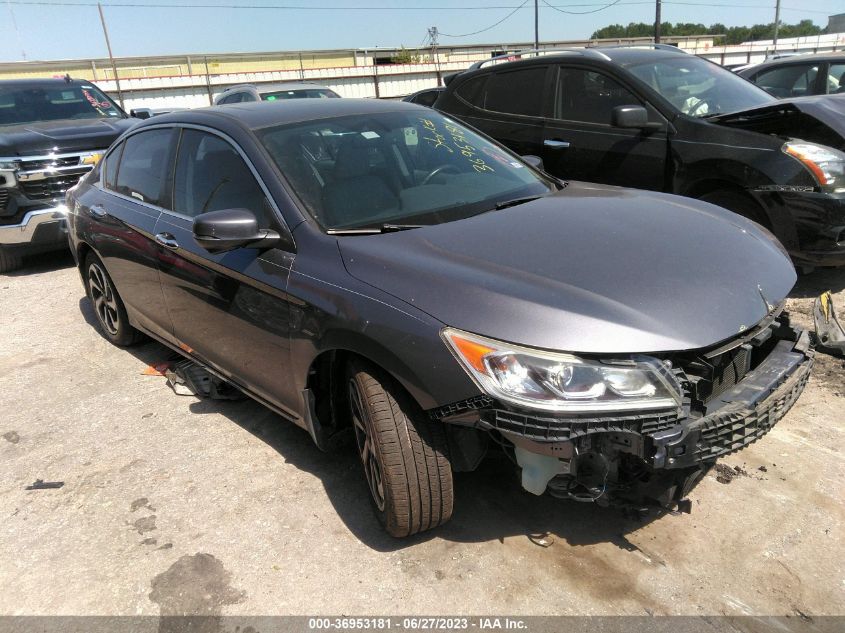 2016 HONDA ACCORD SEDAN EX-L - 1HGCR2F83GA005906