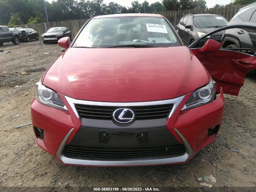 2015 LEXUS CT 200H HYBRID - JTHKD5BH6F2235592