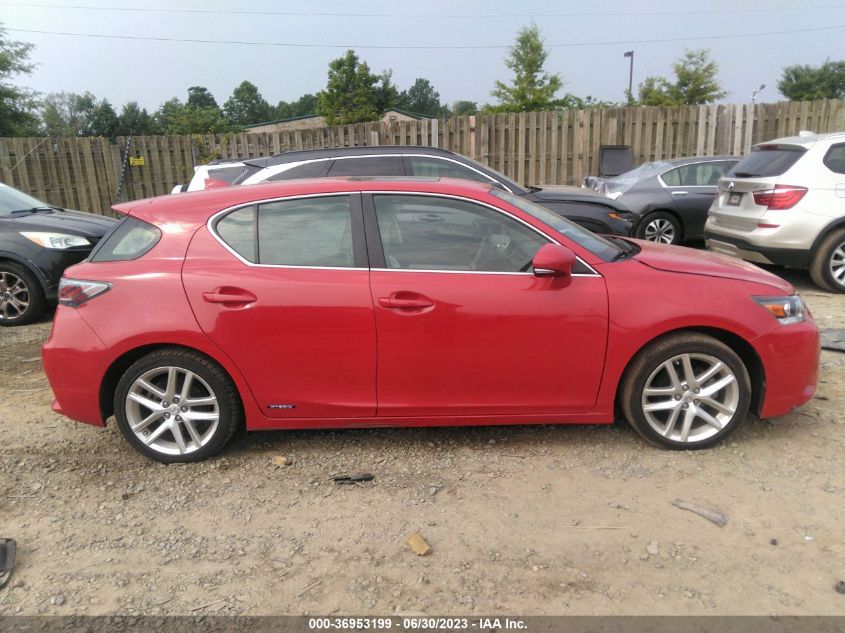 2015 LEXUS CT 200H HYBRID - JTHKD5BH6F2235592