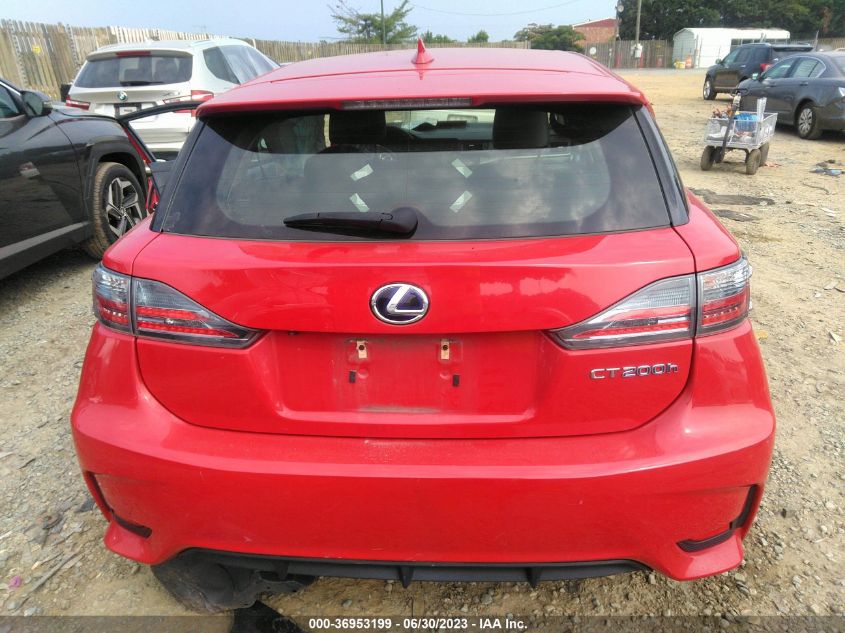 2015 LEXUS CT 200H HYBRID - JTHKD5BH6F2235592