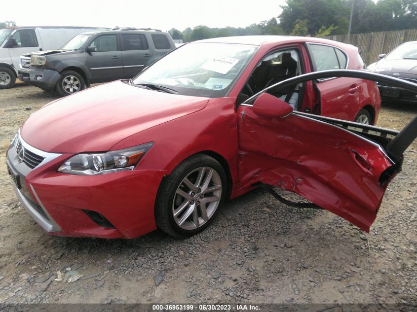 2015 LEXUS CT 200H HYBRID - JTHKD5BH6F2235592
