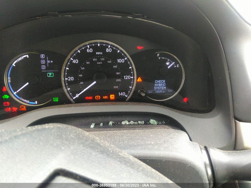 2015 LEXUS CT 200H HYBRID - JTHKD5BH6F2235592