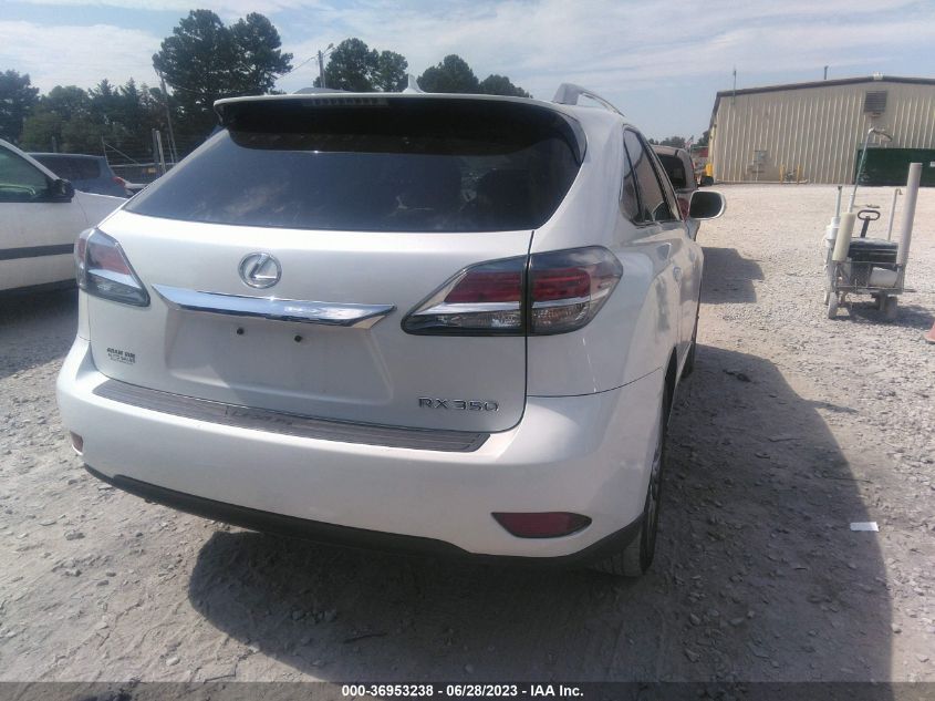 2013 LEXUS RX 350 - 2T2ZK1BA5DC106920