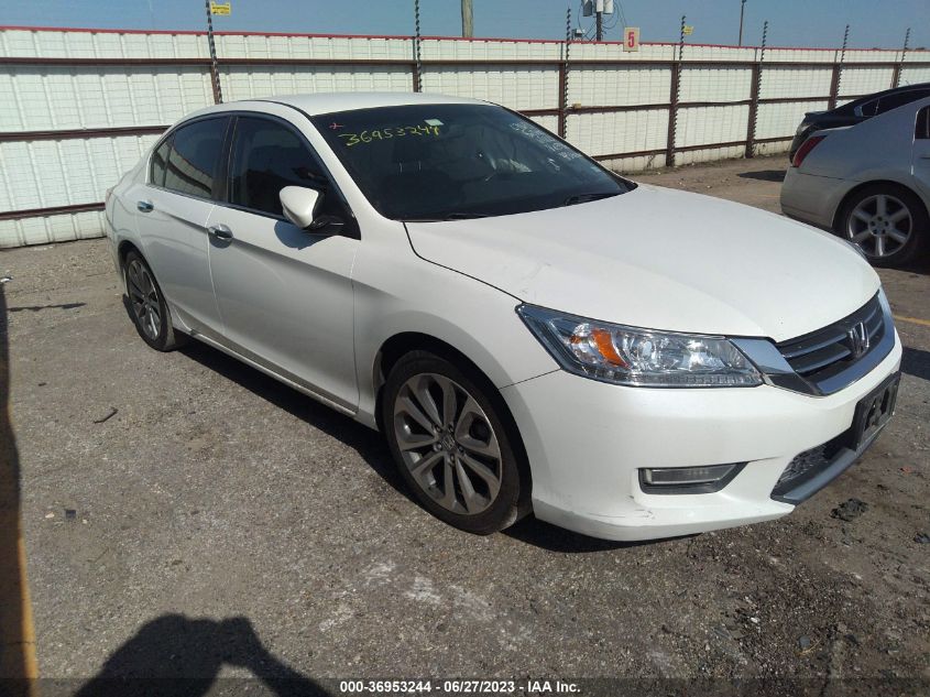 2013 HONDA ACCORD SDN SPORT - 1HGCR2F5XDA265916