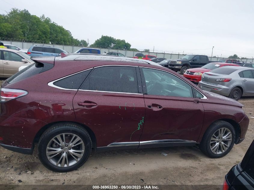 2013 LEXUS RX 350 - 2T2ZK1BA4DC108271