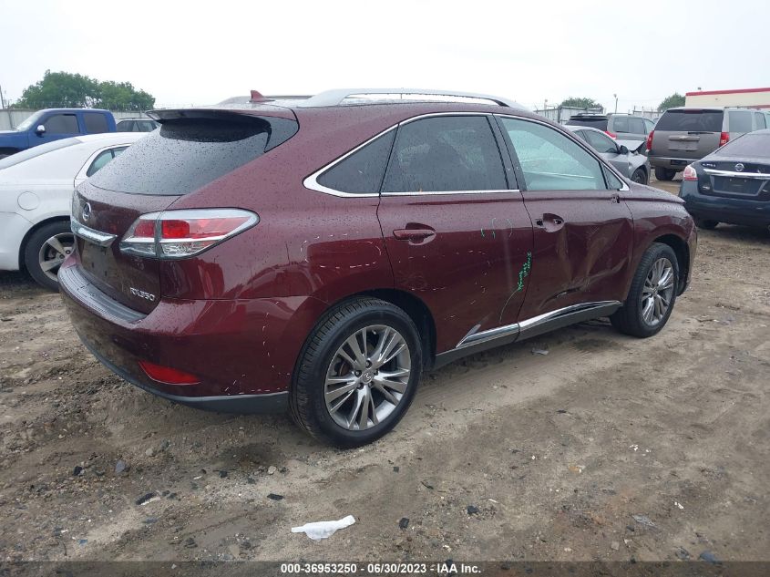 2013 LEXUS RX 350 - 2T2ZK1BA4DC108271