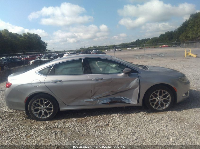 2015 CHRYSLER 200 C - 1C3CCCEG3FN620448