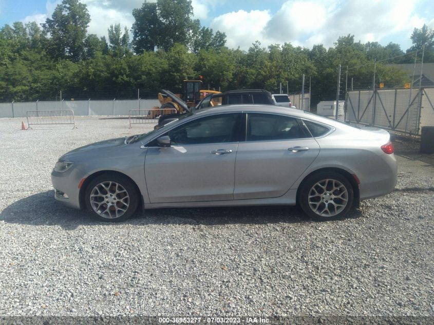 2015 CHRYSLER 200 C - 1C3CCCEG3FN620448