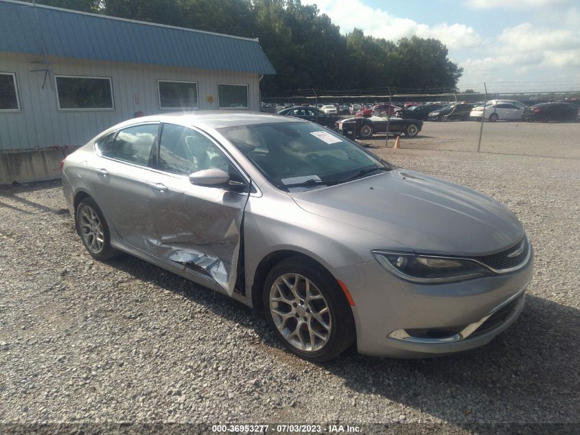 2015 CHRYSLER 200 C - 1C3CCCEG3FN620448